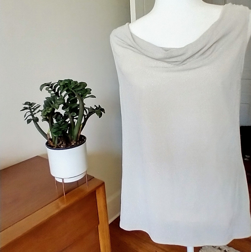 Jennifer Lopez Cowl Neck Tank